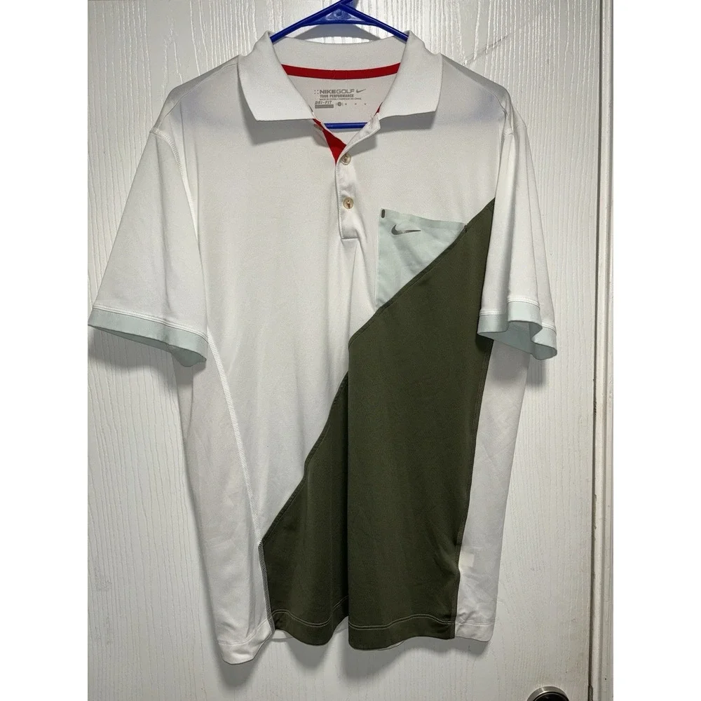 nike golf tour performance polo shirt‎ Medium stretchy lightweight